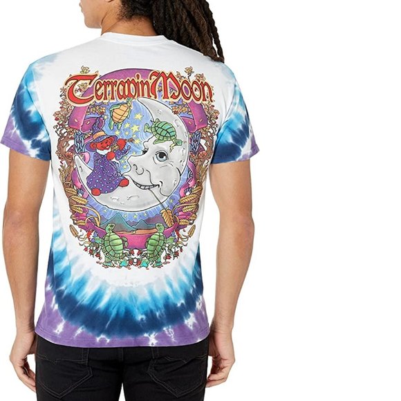 Grateful Dead Terrapin Moon Original 2000 rock Liquid Blue rock T-Shirt L NWT - Picture 4 of 7